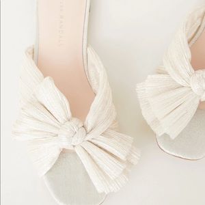 NWOT Loeffler Randall Daphne Knot Flat Sandal